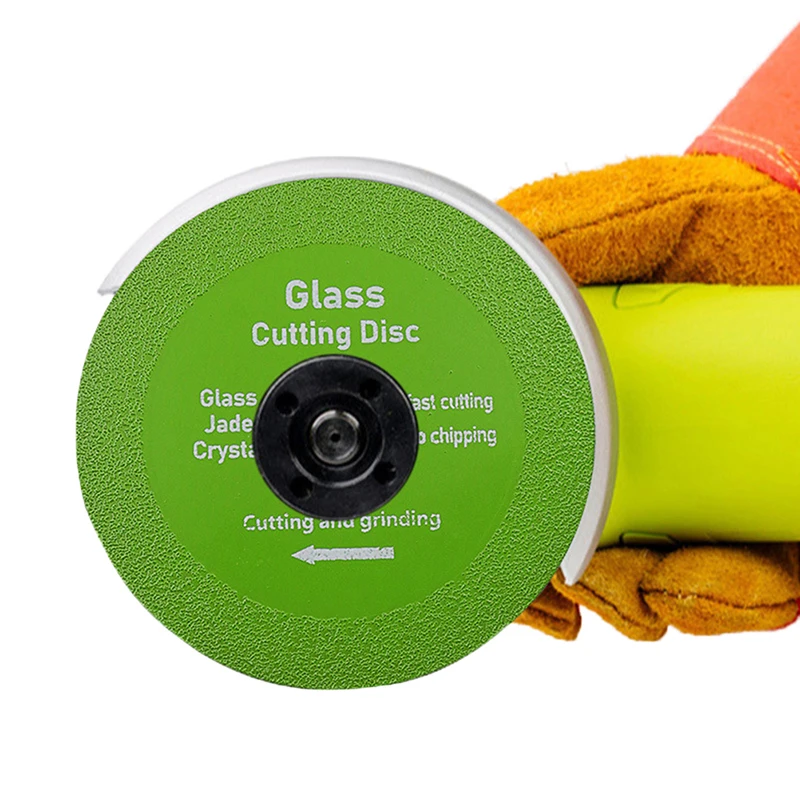 

100-125mm Glass Cutting Blade Ceramic Tile Jade Crystal Wine Bottle Grinding Diamond Ultra-thin Saw Blades Glass Cutting Blades