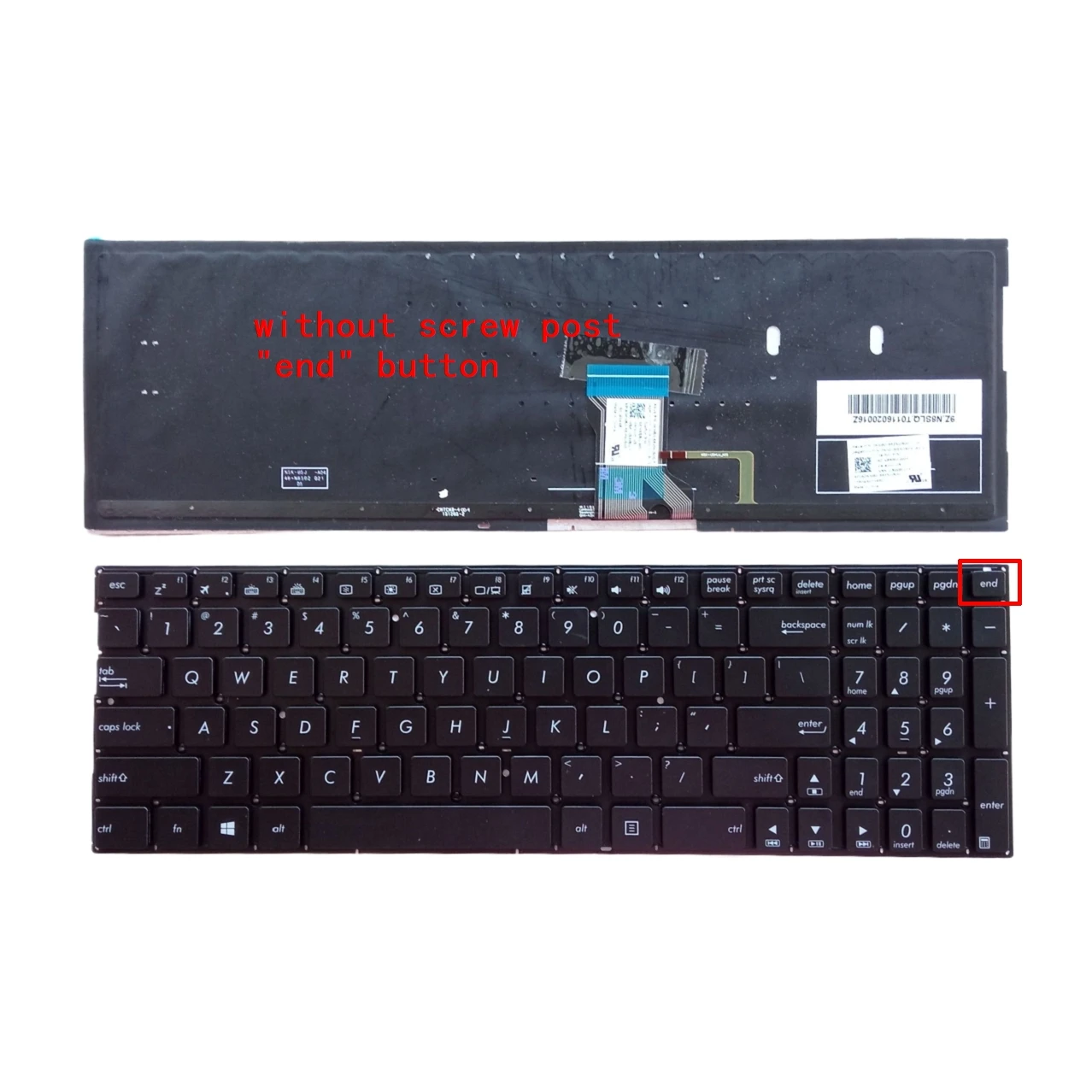 

Клавиатура для ноутбука ASUS ROG G501 G501J G501JW G501V G501VW ZenBook Pro UX501 UX501J UX501JW UX501V UX501V