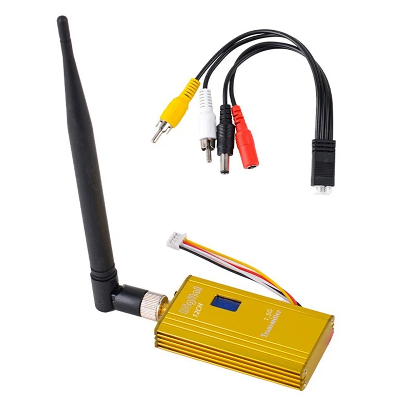 

1,5G 1,5 W FPV VTX 12CH 1500Mw аудио видео передатчик для FPV квадрокоптера RC Drone долговечный