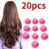 10/20pcs/Set Soft Rubber Silicone Hair Curler Twist Hair Rollers Hair Curler No Heat Hair Styling DIY Tool Makeup Toys for Girls 1