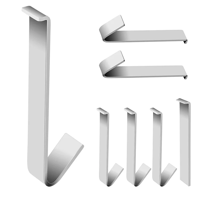 6 Pack No Damage Siding Hook, Metal Hook Without Require Drilling, Hooks For Fiber Cement Board Siding Durable Easy Install