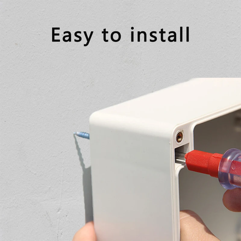 F Series ABS Plastic IP67 Waterproof Electronic Case Junction Box Seal Wire Enclosure Outdoor Power Project Housing electronic enclosure case electrical junction box electrical box