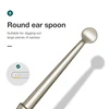MR.GREEN Double Head Ear Wax Removal Ear Cleaner Double End Earwax Remover 360° Cleaning Ear Pick Stainless Steel Ear Care Tools 5