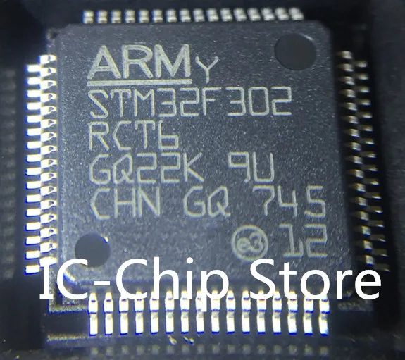 

1PCS~50PCS/LOT STM32F302RCT6 LQFP64 New original