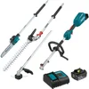 Brushless Couple Shaft Power Head Kit w/String Trimmer, Pole Saw & Articulating Hedge Trimmer Attachments (4.0Ah) 1