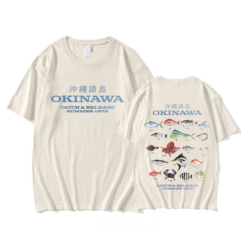 Okinawa T-shirt for Spring/Summer Casual Cotton Tee-shirt Short Sleeve High Quality Gothic Tshirt Sudaderas Vintage O-neck Tops 6