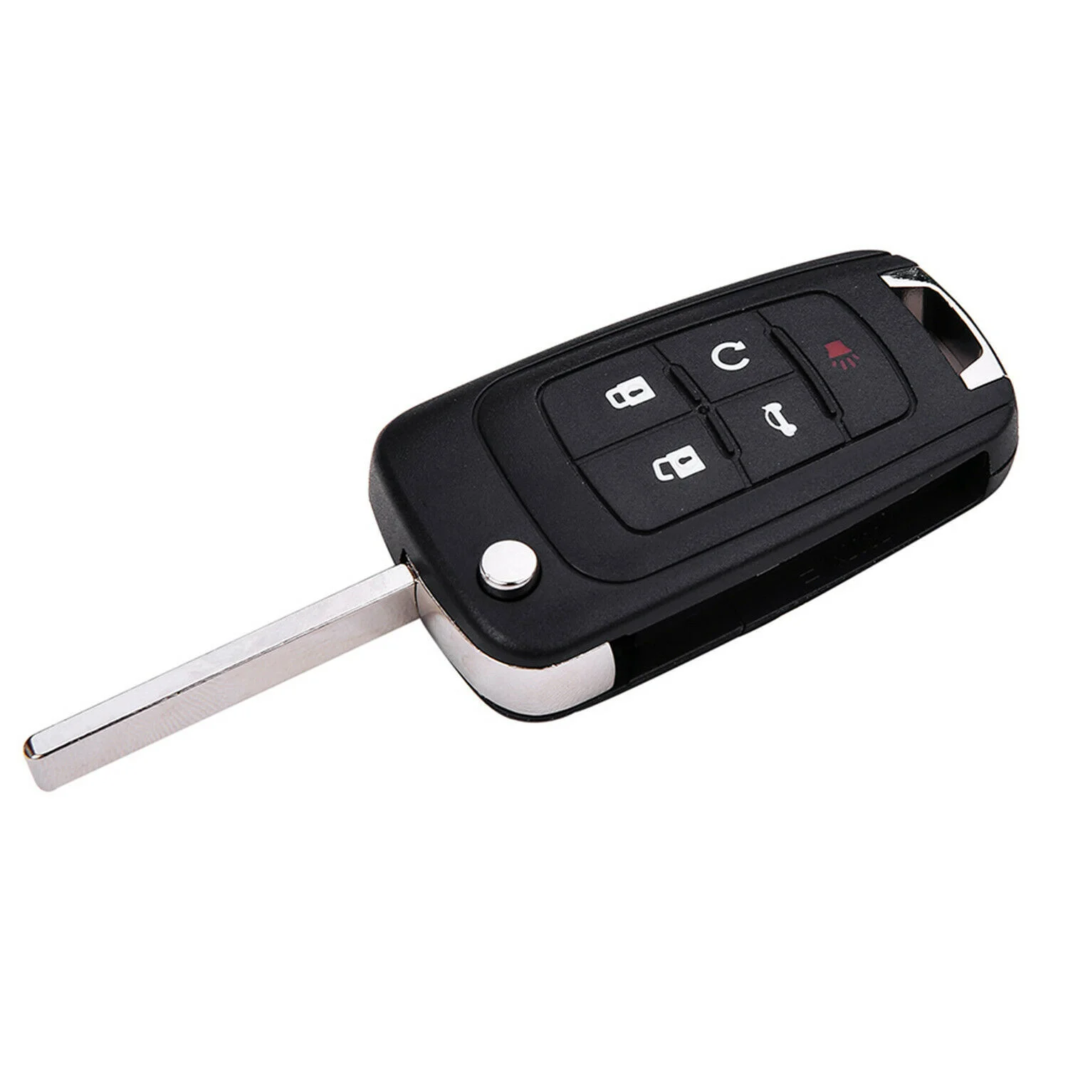 5 Buttons Flip Remote Key Shell For Chevrolet For Cruze Equinox Camaro Malibu