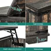 Farmhouse Lift Top Coffee Table,  Square Wood Center Table with Large Hidden Storage Compartment 6