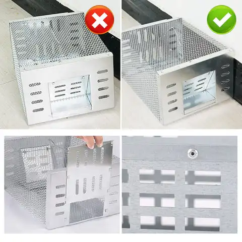 Description Picture 5 of itemHigh Efficiency Mousetrap,Automatic Continuous Cycle Mouse Trap Home Garden Rat Catching Artifact Safe And Harmless