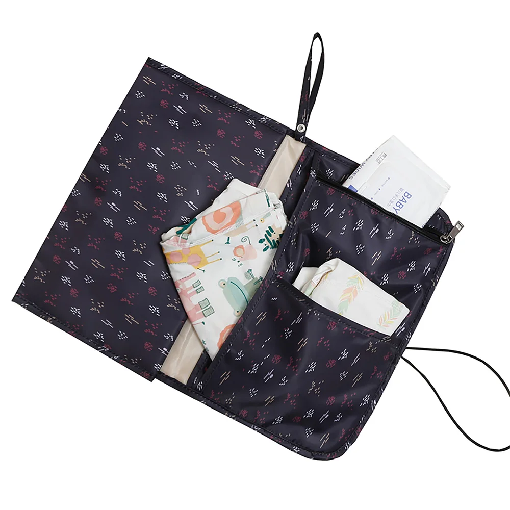 Portable Detachable Travel Waterproof Baby Changing Pad Diaper Cover Mat Newborn Essentials Nappy Mat Clutch
