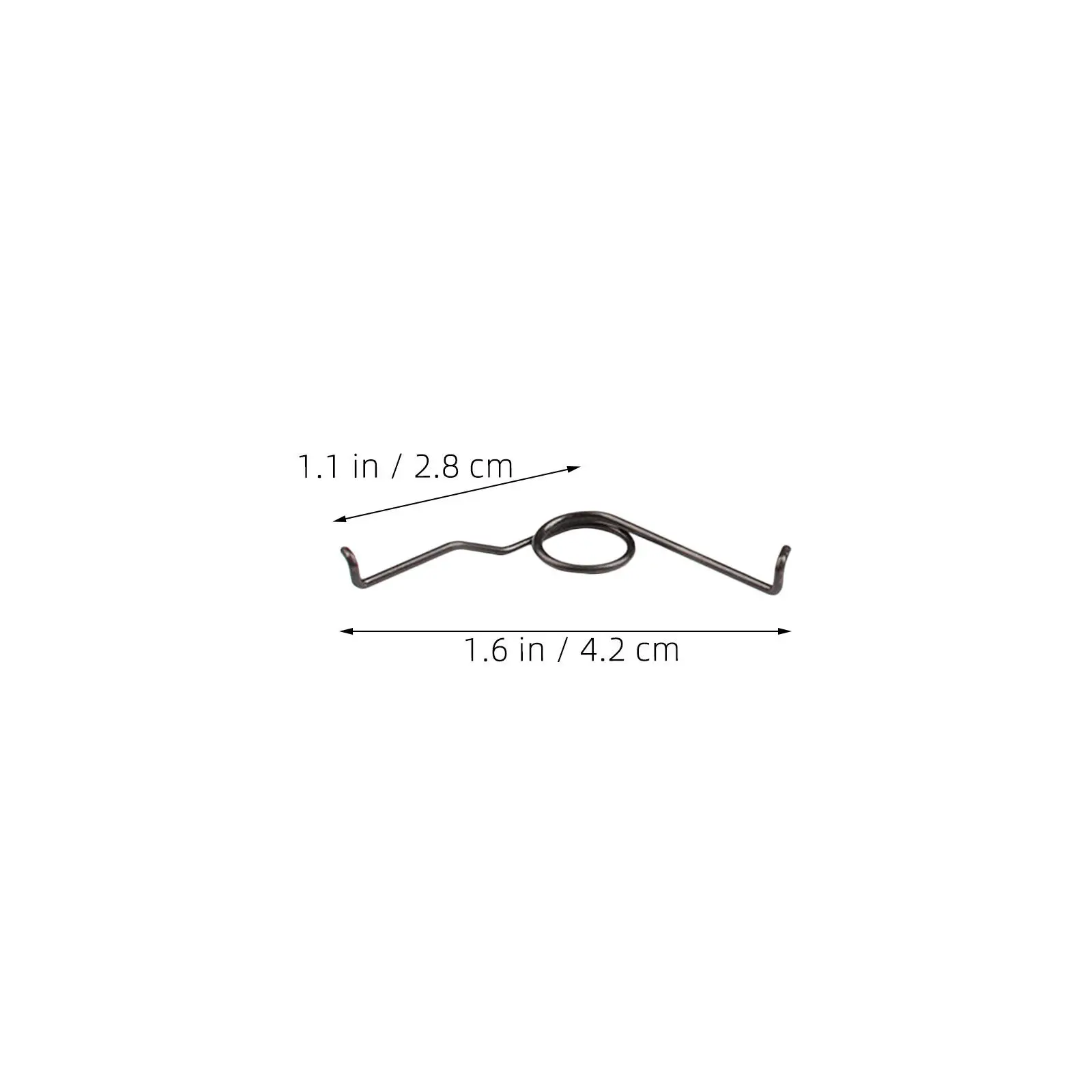 10Pcs 전지가위 토션 스프링 V 모양 교체 범용 핸드 가지치기 도구 수리 키트 고탄성 펜치 스프링