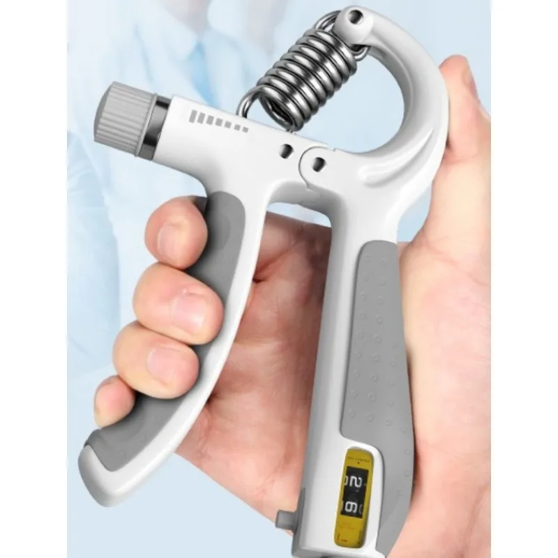 Grip strength training device for flexible fingers and palm function exercise device for hemiplegic stroke tendons foldable strong metal flexible pick up tool magnetic pickup tool suction bar magnet spring grip grabber portable hand tools