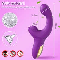 Leistungsstarker 20-Gang-Dildo-Vibrator, weiblicher Klitoris-Sauger, Vakuum-Klitoris-Stimulator, Erwachsene, Waren, Finger, wackeliges Sexspielzeug für Frauen 4