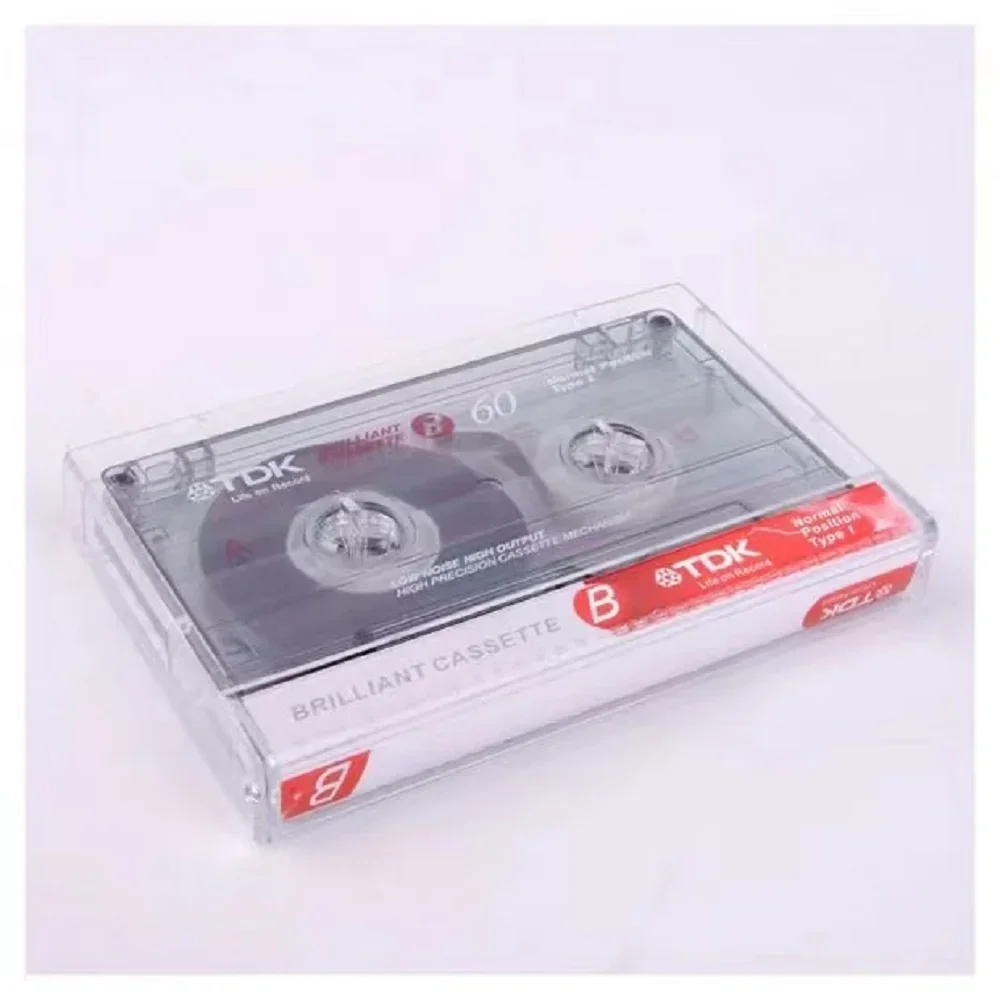5PCS Standard Cassette Blank Tape Player Empty 60 Minutes Magnetic Audio Tape Recording For Speech Music Recording cassette tape player