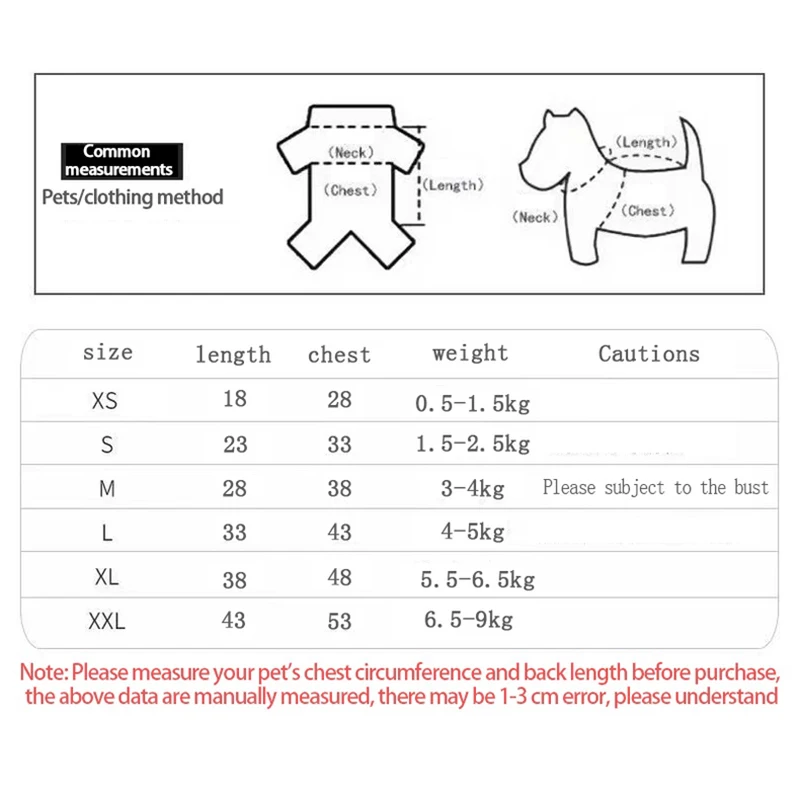 Cartoon Cute Pet Dog Costume Print Dog Sweatshirt Breathable Chihuahua Teddy Tank Top XS-2XL dog clothes