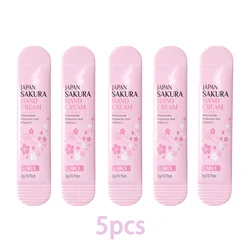 Cherry Blossom Hand Cream - Moisturizing, Nourishing & Brightening Intensive Repair Balm (5pcs)