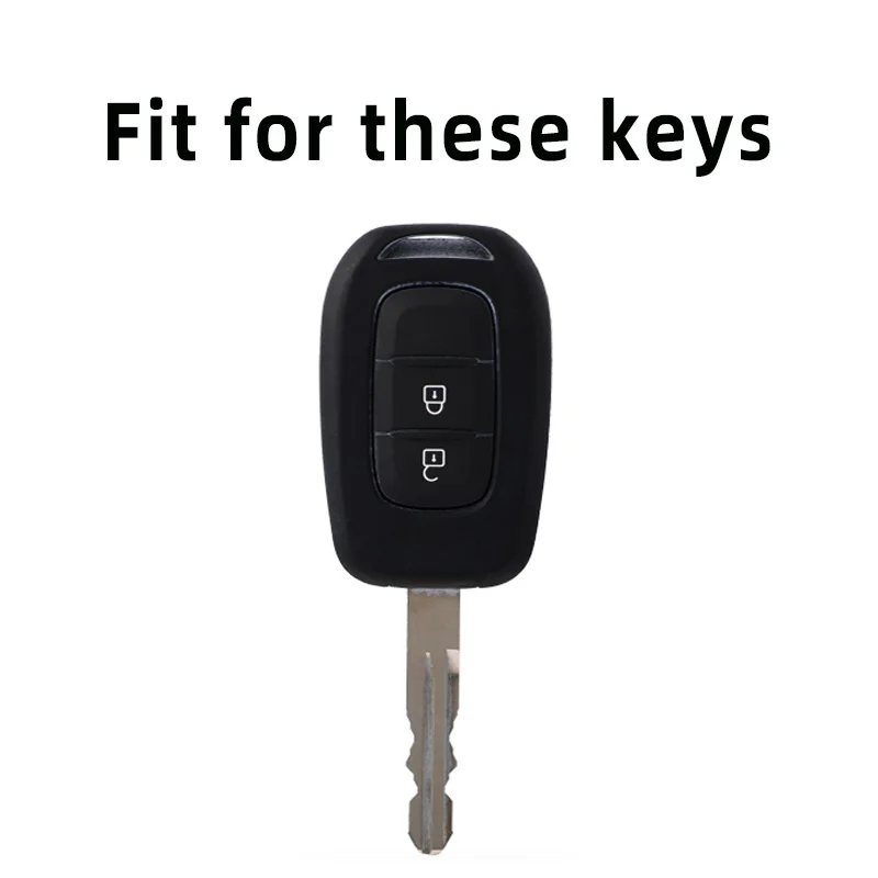 2 Button TPU Car Remote Key Fob Cover Case For Renault Kwid Dacia Sandero Logan Duster Shell key case key case cover car key shell remote control case cover flip key fob shell