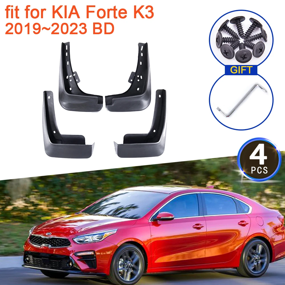 4xforKIAForteK320192020202120222023BDMudFlapsSplashGuards