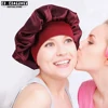 Hair Bonnet For Sleeping Women Wide Brim Sleep Cap Hair Bonnet For Curly Hair Showercap Children Men 6