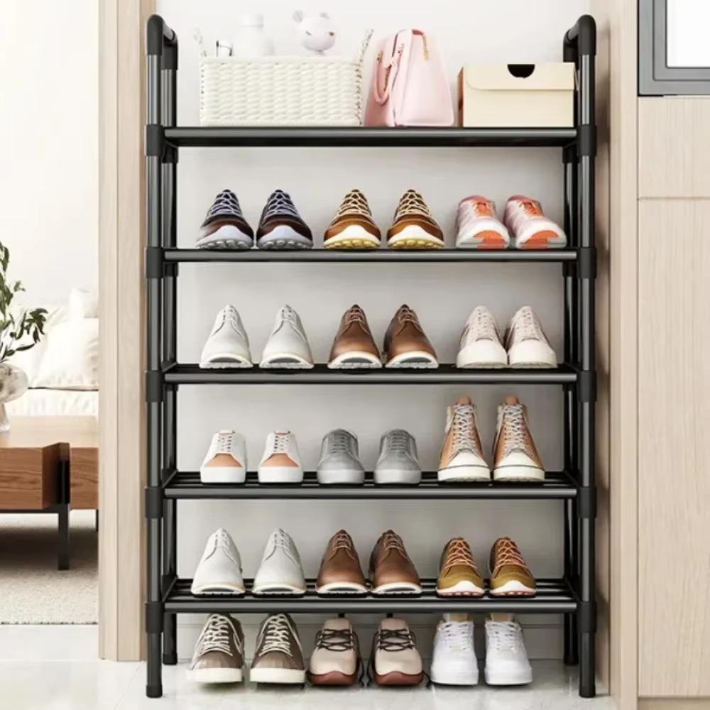 Multilayer Shoe Rack Small Simple Multi-Layer Shoes Cabinet Space Save For Living Room And Dormitory Shoe Rack Shoes Organizer