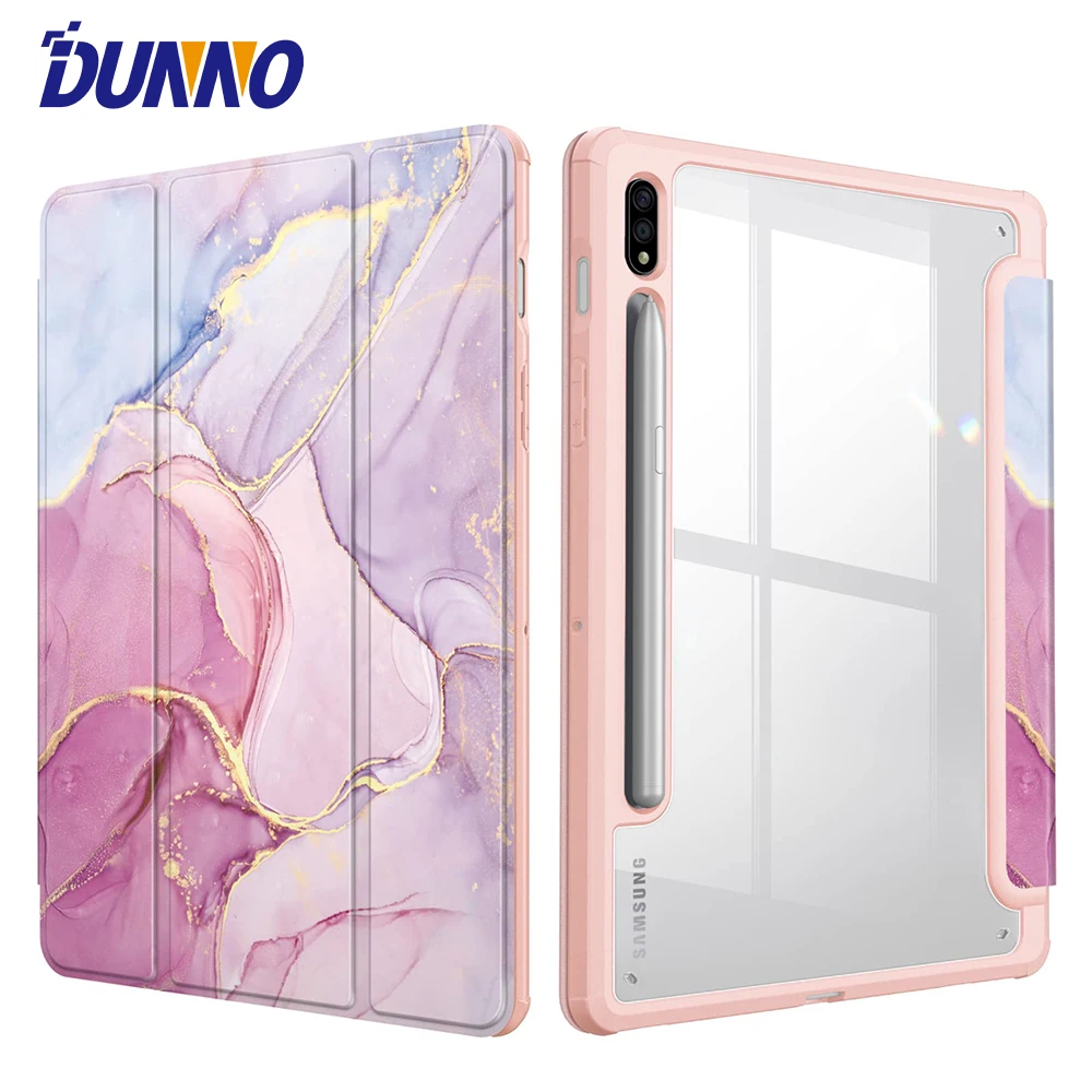 Capa Tpu Transparente para Samsung Galaxy Tab a9 Plus a9 a8 a8 s9 Plus s9 fe s9 s8 Plus s7 fe s7 s6 s6 Lite