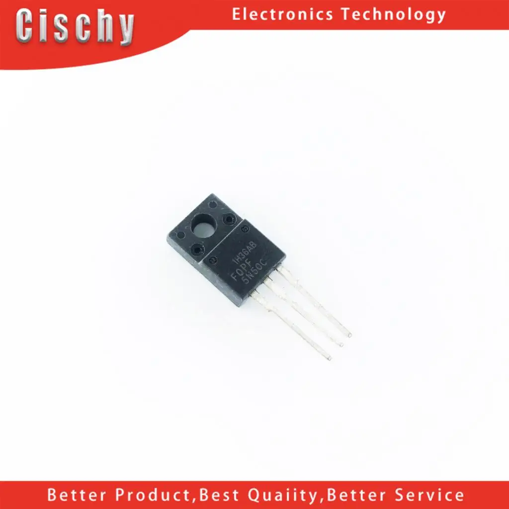 

10 шт. FQPF5N50C TO220F FQPF5N50 TO-220F 5N50 KF5N50 5N50C