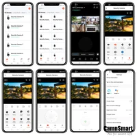Camnsmart Tuya 5MP Alexa Wifi ampoule caméra E27 Google Home sans fil CCTV Surveillance vidéo extérieure sécurité prise en charge Onvif NVR 5