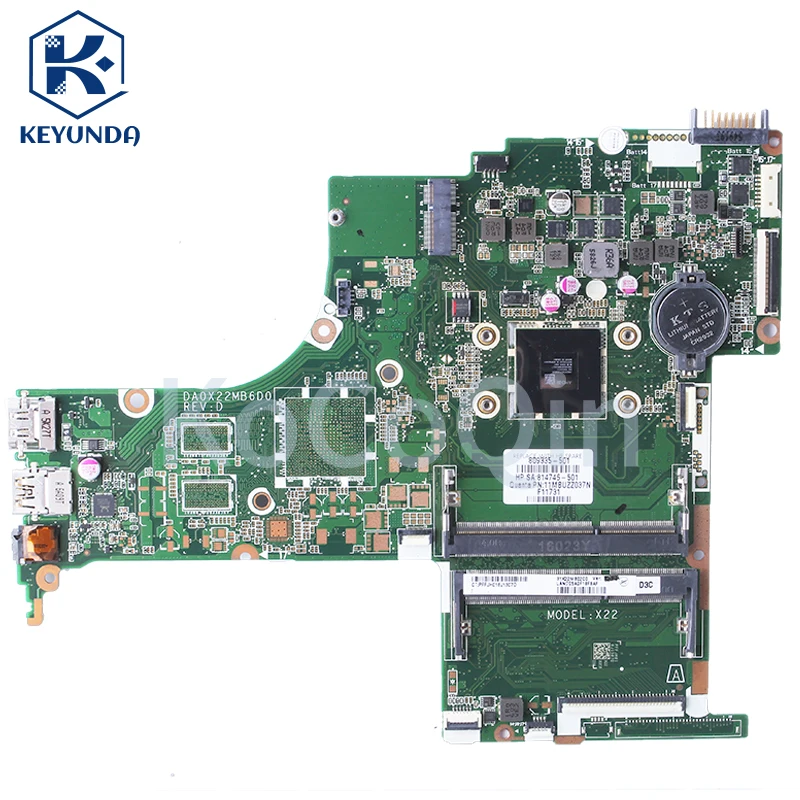 15-AB Notebook Mainboard, 809337-601, 809398, 809335, 809335-501, 810972-601, A4, A6