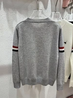 Loose Fit Embroidered Knit Sweater Women's Winter Faion Versatile Base Layer round Ne Knitted Top Korean Sle Long Sve - Image 5