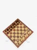 Wooden Chess Non Magnetic Parent-child Interactive Tabletop Game Chess Puzzle Toy Christmas Gift 29cm*29cm 5