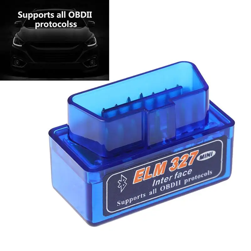 

Hot Sale Bluetooth-compatible Mini ELM327 Car Diagnostic Interface Scanner Tool Torque