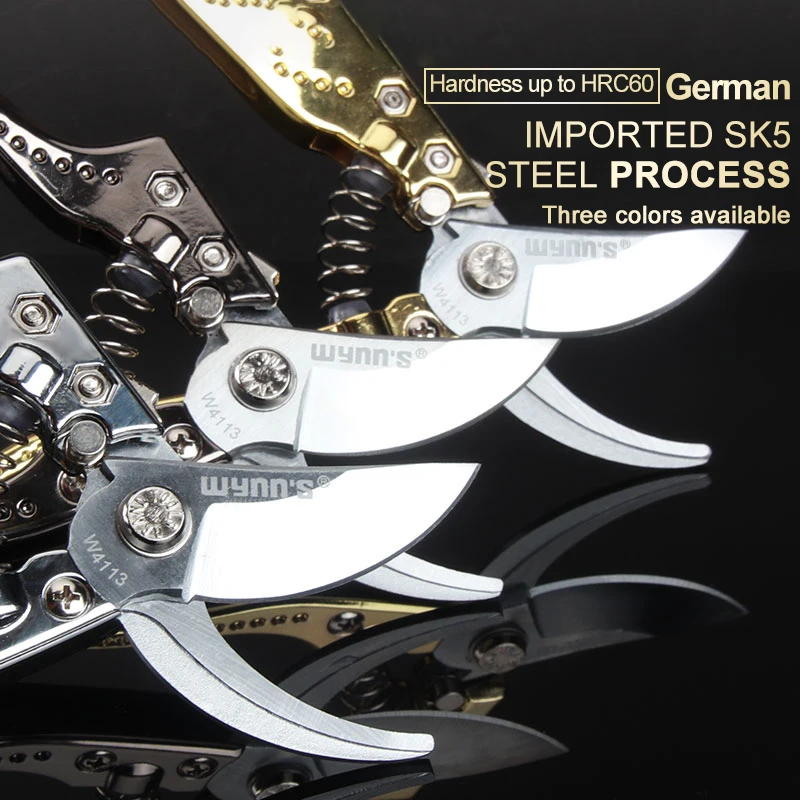 WYNN'S SK5 Steel Garden Pruning Shears 2