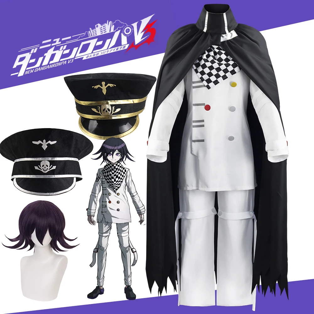 Danganronpa V3 Kokichi Oma School Uniform Cosplay Costume