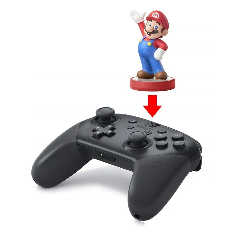 残りわずか！ Nintendo Switch pro用のUSBケーブル付きビデオゲーム用のワイヤレスコントローラー,モーションコントロール,HD  在庫処分特価 -triptainan.tw
