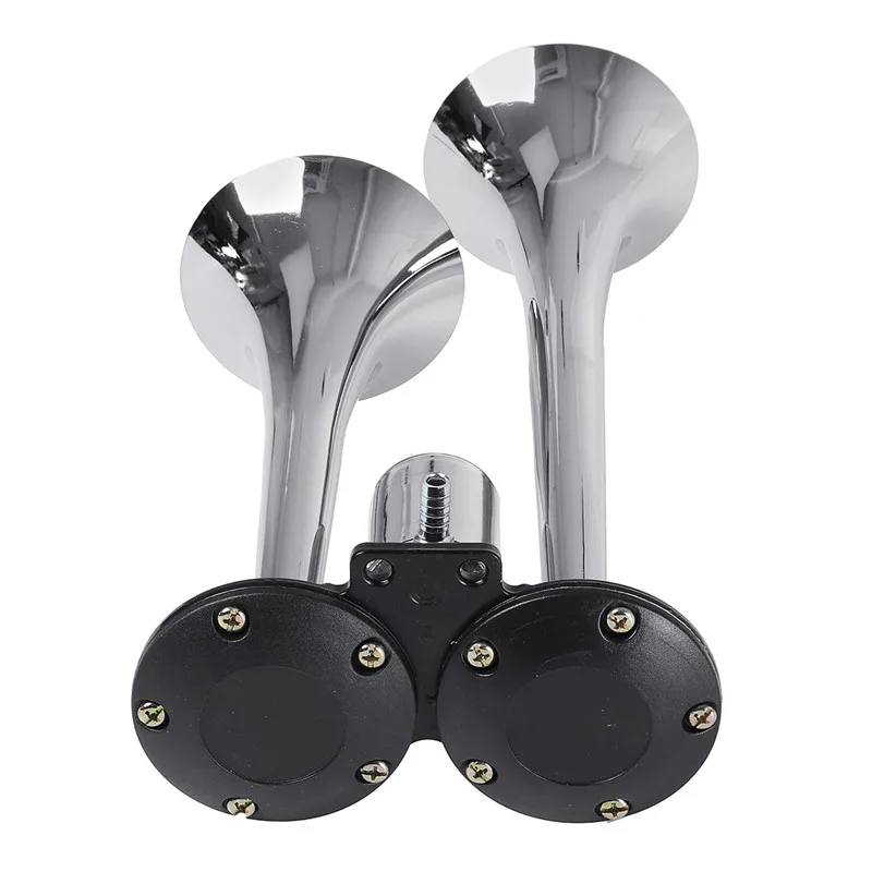 600db Car Horn Super Loud Dual Trumpet Air Horn Compressor 12v/24v