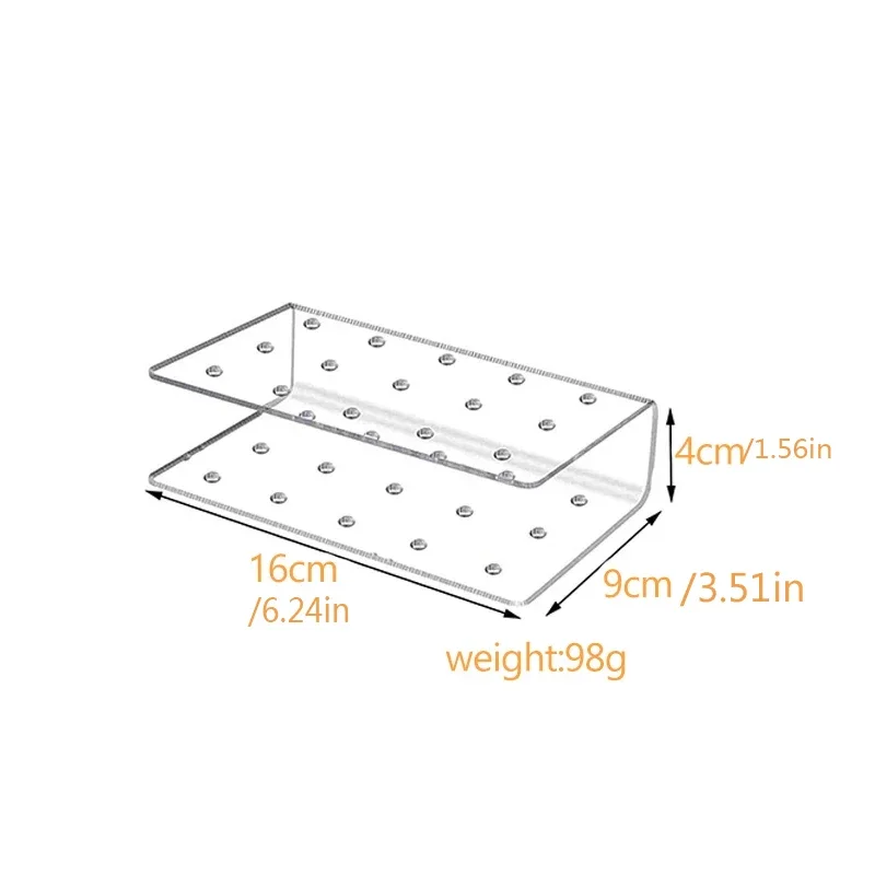 Hole Cake Pop Stand Candy Display Acrylic Stand Clear Durable Candy Stand Baby Shower Wedding Party Birthday Dessert Placement