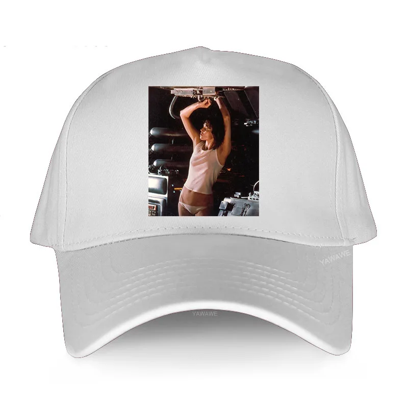Cepten Men'S & Women Hip Hop Fashion With Aliens Lv-426 Logo Adjustable  Baseball Flat Bill Hat White 