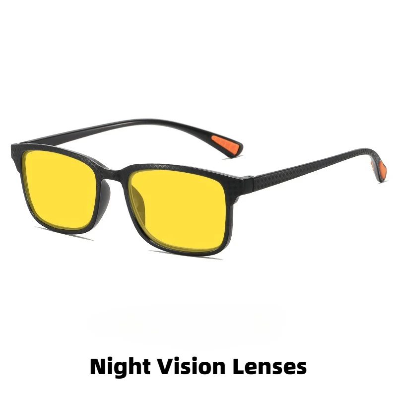 Blue Light Blocking Night Vision Protective Eyewear with Orange or Red Lens