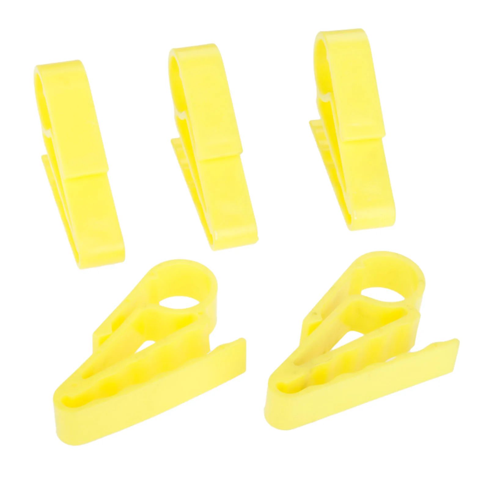 

SURIEEN 5Pcs/Set Portable Bottle Golfer Cart Cigar Cigarette Holder Clip Golf Accessories Black Plastic Golfer Cigar Clip Holder