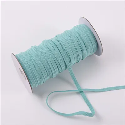 Colorful Flat Elastic Bands - High Stretch Spandex Ribbon for Sewing and Garment Accessories