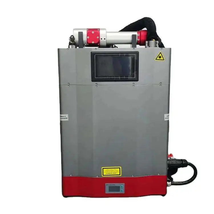Portable 50W 100W Fiber Laser Cleaning Machine for Rust Removal Metal Oil clean 2