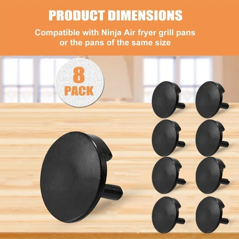 Protective Feet for Instants Air Fryer Grill Pan Plate Tray Silicone Bumper-Part A6HB 3