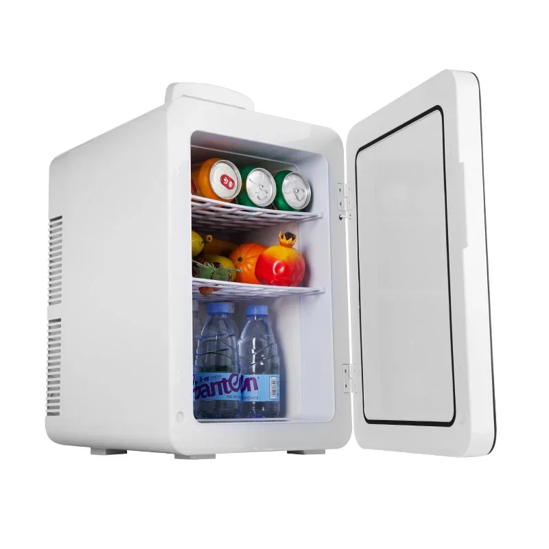 24L car refrigerator beverage heating cabinet dormitory freezer meals incubator hot and cold cabinet freezer 220V/12V