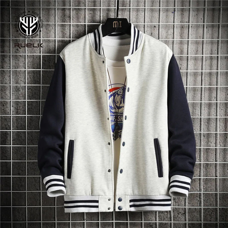 Baseball Uniform Jacket Men's Spring and Autumn Flight Outwear Couple Tide Brand Multiple Pockets | Мужская одежда