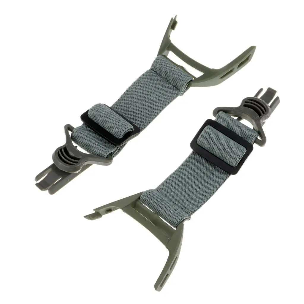 Replacement Adjustable Elastic Straps for FAST Locust Shooting Glasses 2 Pcs