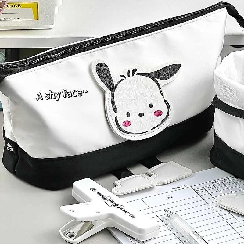 

Мультяшный карандаш Pacha с собакой, милый вельветовый карандаш Sanrio, прямой карандаш, милый школьный пенал для канцелярских принадлежностей, детский подарок