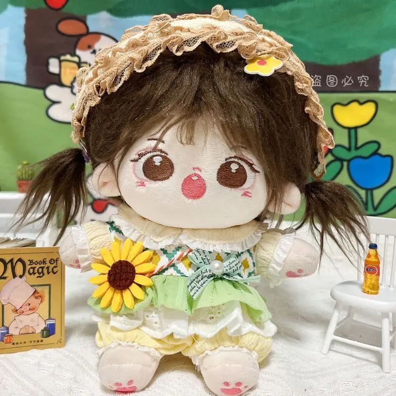 

Doll Clothes for 20cm Idol Dolls Accessories Plush Doll's Clothing Cute Suit Stuffed Toy Dolls Outfit Handmade