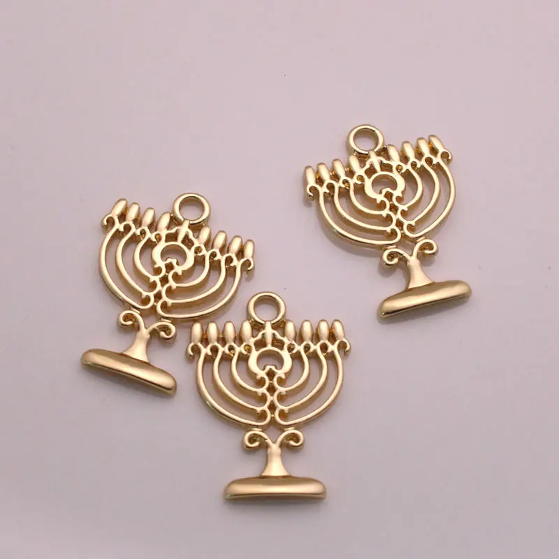 Jewish Menorah hanukkah gifts charm pcs/lot AliExpress