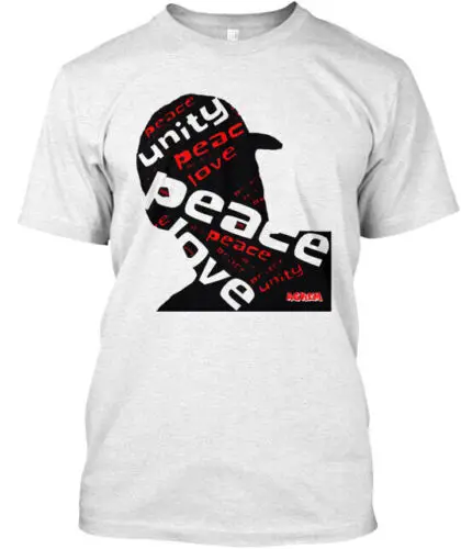 Футболка Peace unit And Love, Сделано в США, размер от S до 5XL