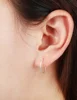 7mm-25mm Real 925 Sterling Silver Round Circles Small Endless Hoop Earrings For Women Girls Piercing Body Jewelry Gift 2